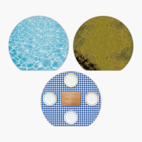 플레이 매트 3종 세트 (키친+워터+사파리) - 모아테이블 호환 제품 23,700원