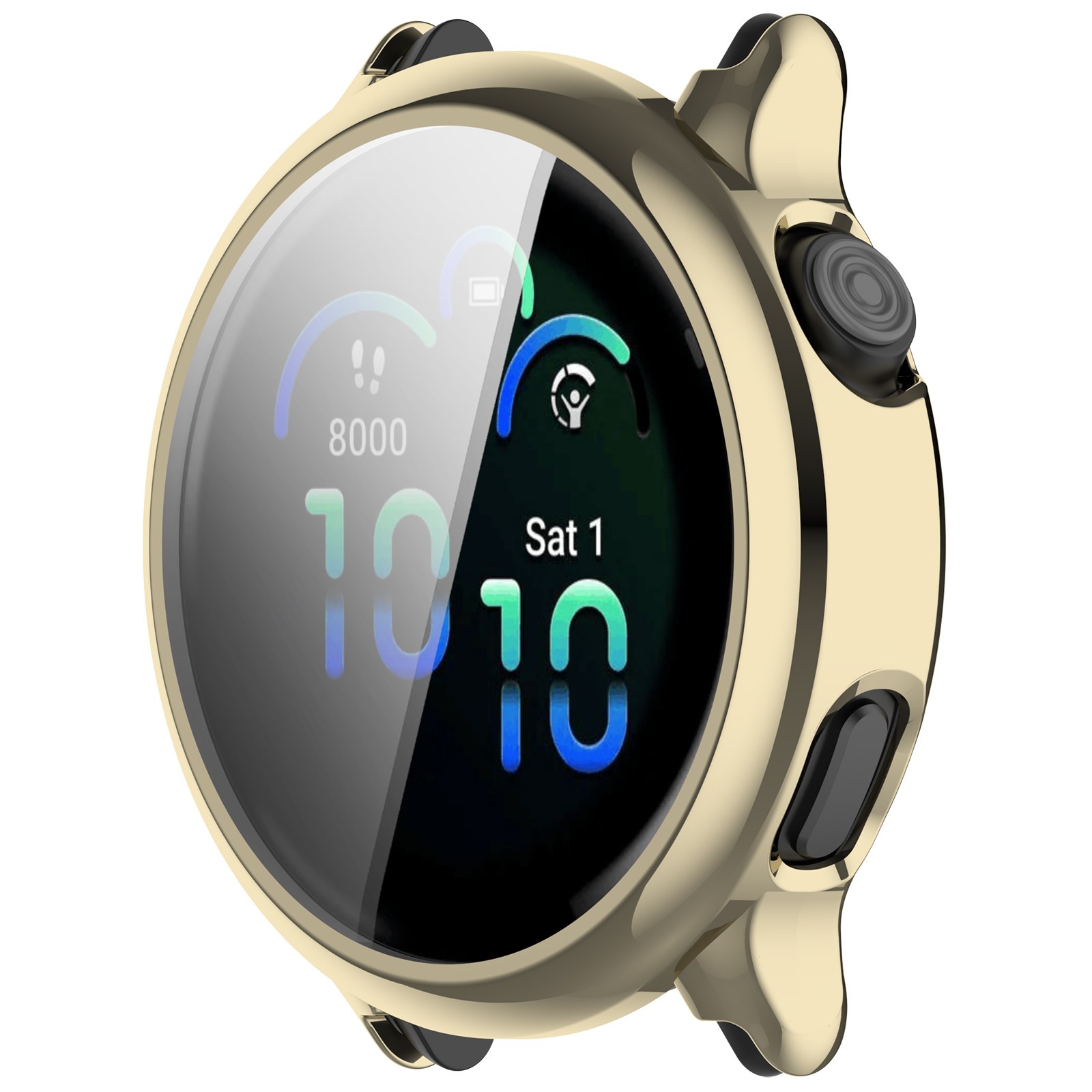 가민 Garmin Vivoactive 6 전용 전면 둘러싼 TPU 전도 보호 케이스 - 고급스러운 보호 기능으로 팔목에 반짝이는 케이스, 금새, 1개 9,190원