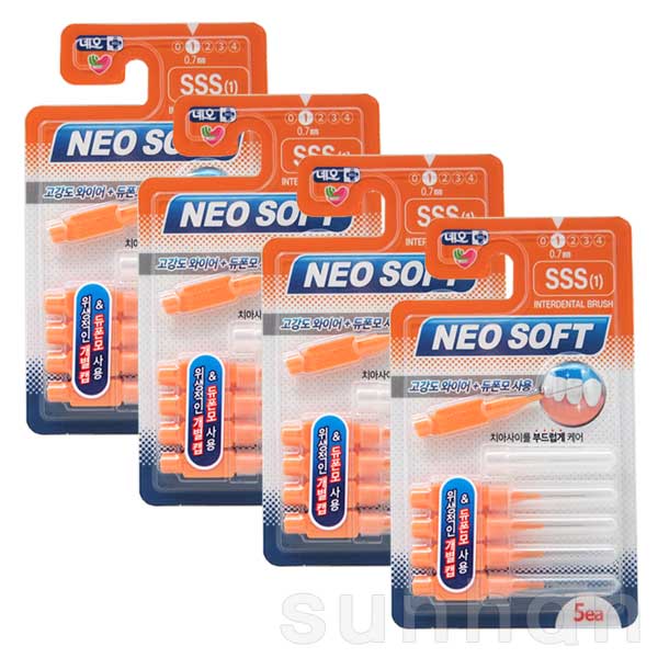 네오 소프트 치간칫솔 I자형 SSS 0.7mm 9,500원