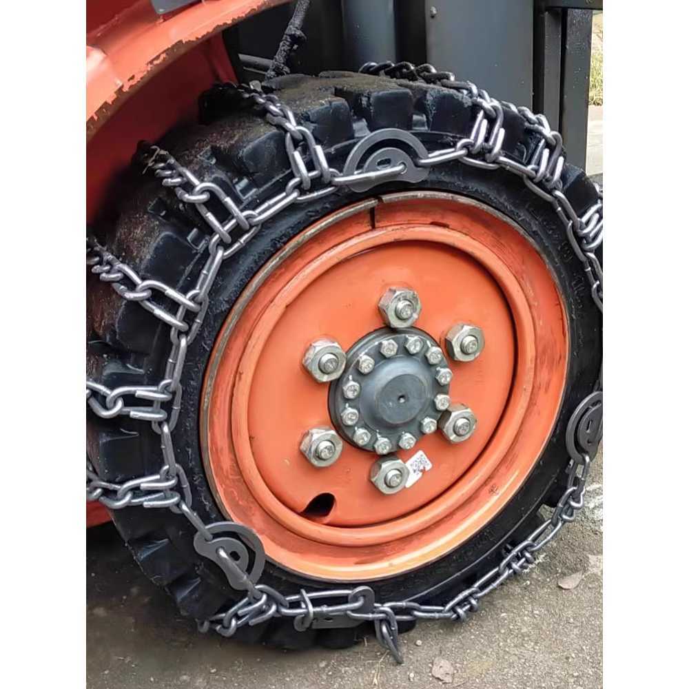 지게차 스노우 체인 눈길 타이어 쇠사슬 중장비 미끄럼방지 트랙터 진흙 동계 미끄럼 대형 123,900원