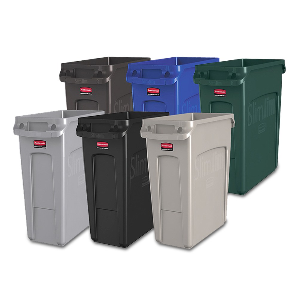러버메이드 벤티드 슬림짐 대용량 쓰레기통 60L 87L 82,500원