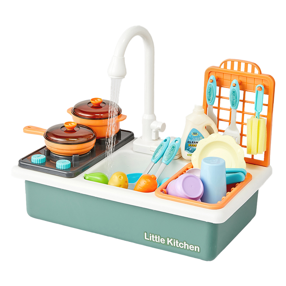 모던하우스 리틀키친 물 나오는 싱크대 놀이 세트 20,300원