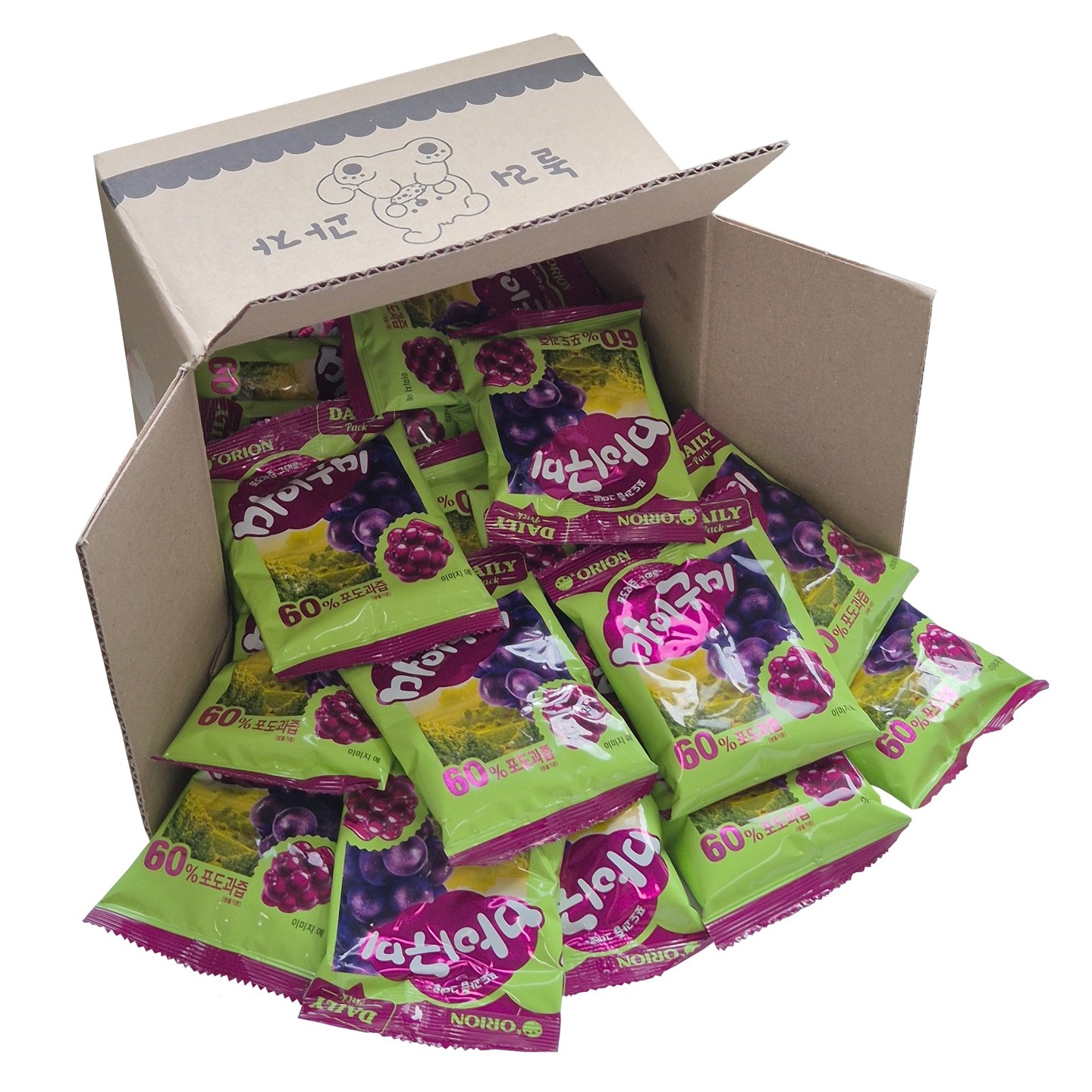 오리온 마이구미 포도, 43.2g, 30개 25,070원