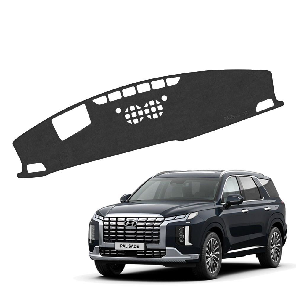 더 뉴 팰리세이드 DUB 레더에디션 가죽 대쉬보드커버, 블랙, 22년5월~25년1월/센터유/HUD유/HH284 67,000원