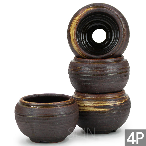 세인화분 국산 수제 다육이 미니 화분 4P 세트 9,900원