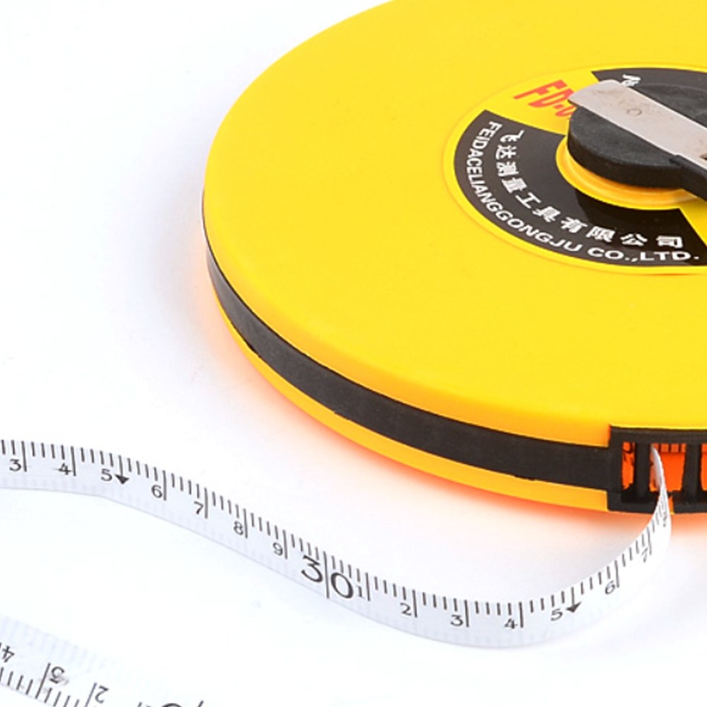 작업용줄자 50M 고리형 측정자 공사 인테리어 측량, 50m, 1개 6,820원