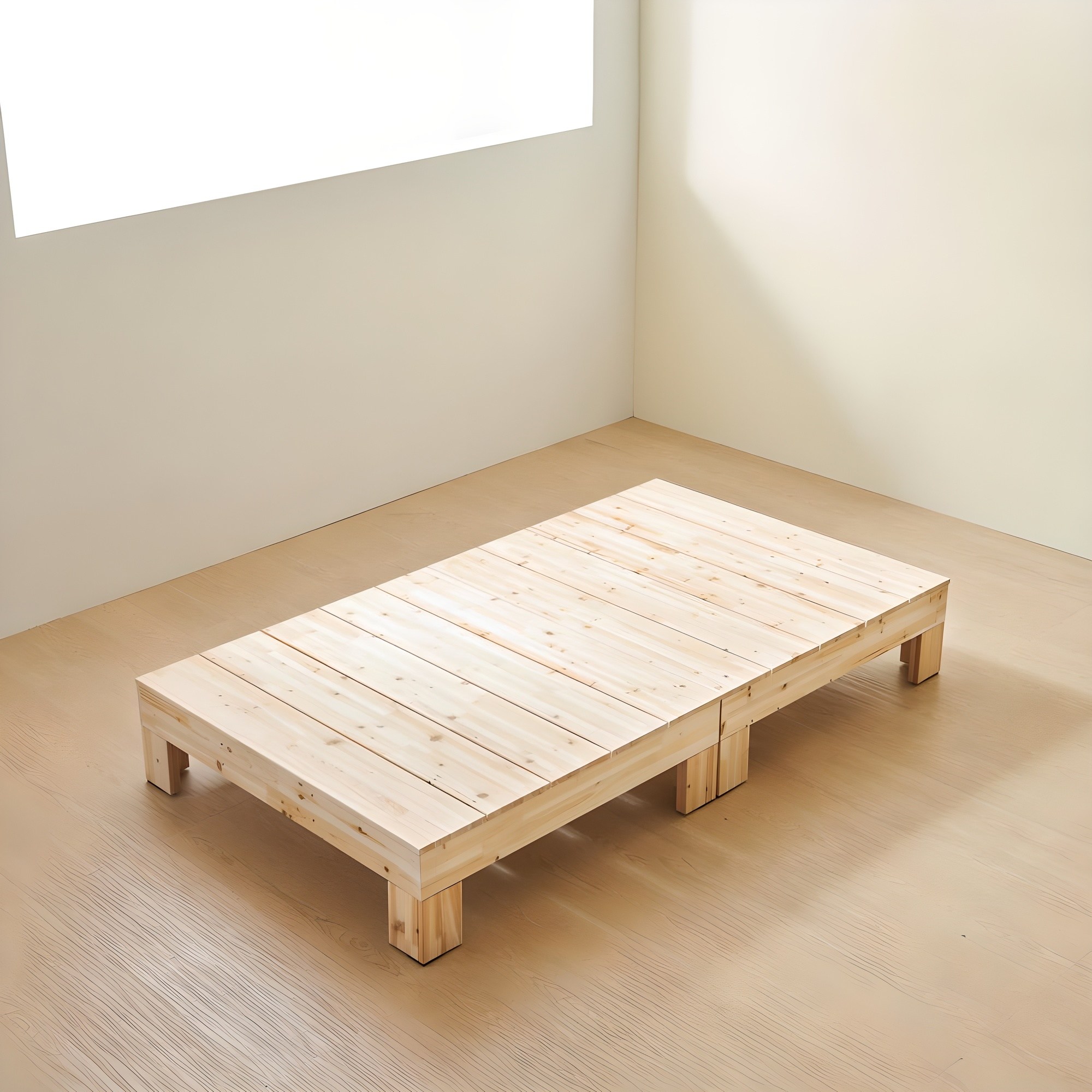 하모벨 삼나무 평상형 침대 프레임 단품 방문설치 203,000원