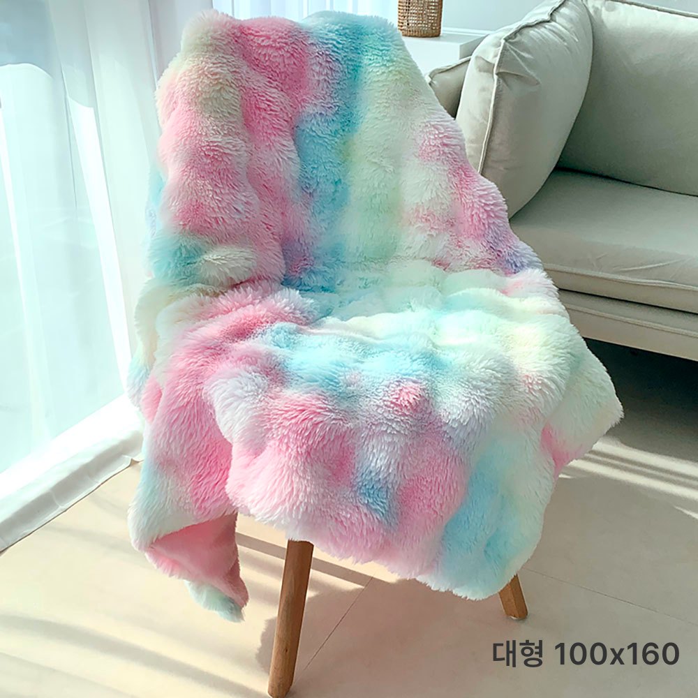 이지니아 힐링 구름 극세사 담요 27,900원