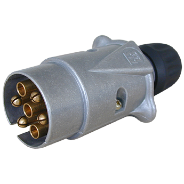 지노기업/소형 트레일러 견인장치/플러그 전기배선/7P/소켓/캠핑카/카라반/보트/선박/소형/1톤/농기계/유럽타입/7선/개조/뚜껑/캠핑 트레일러/고급/전기부품/전기재료/12V/, 1개 16,000원