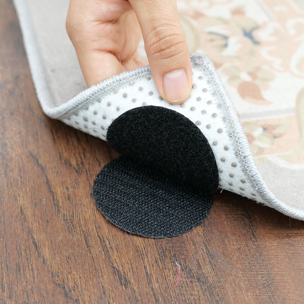 롤링페이퍼 침대패드 고정 찍찍이 원형 테이프 6x6cm 20P 8,500원