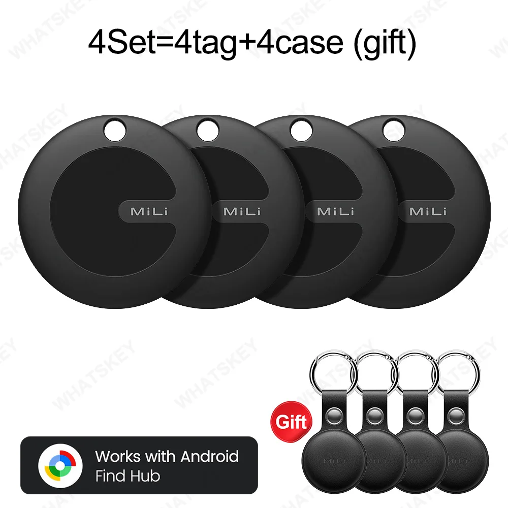 1-4개 MiLi Mitag Go GPS 트래커 안드로이드 파인더 구글 허브와 전용) 키 지갑 분실 태그 58,600원