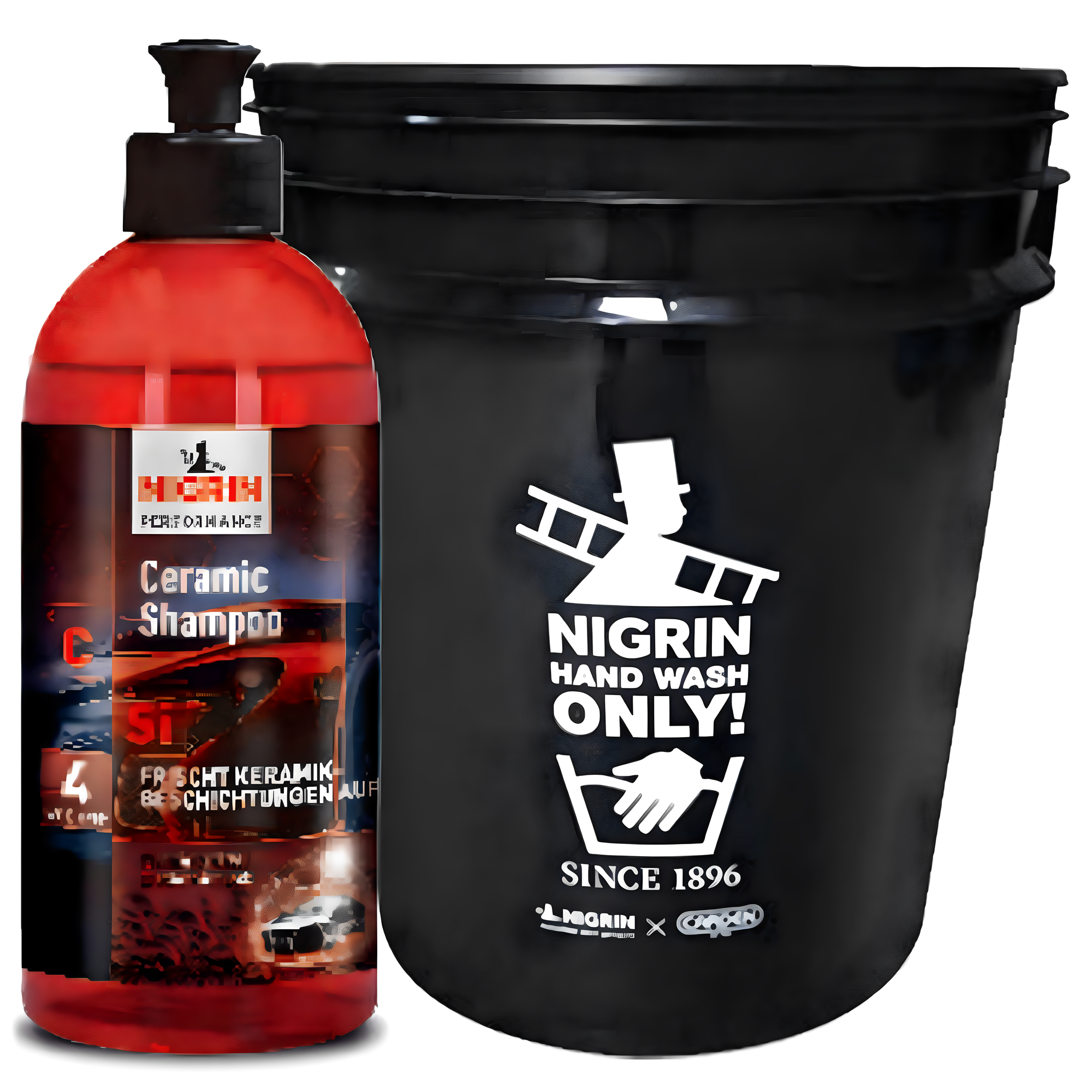 [니그린 세라믹샴푸 2종 세트] 세라믹샴푸+세차버킷 18L, 1개 49,000원