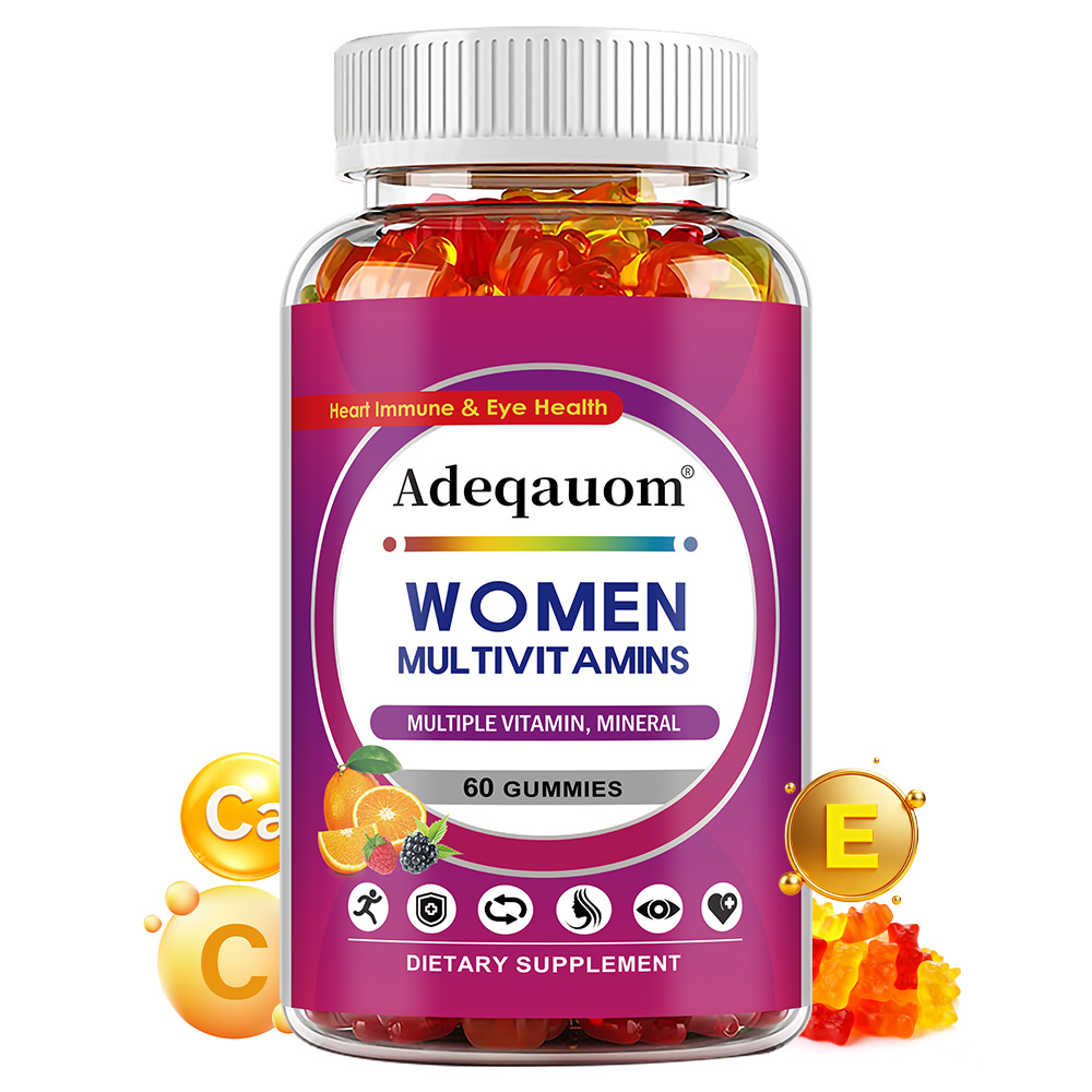 여성 종합비타민젤리, 멀티비타민, 미네랄, 심장, 면역체계, 눈건강에 도움, 3개, 60정 43,600원