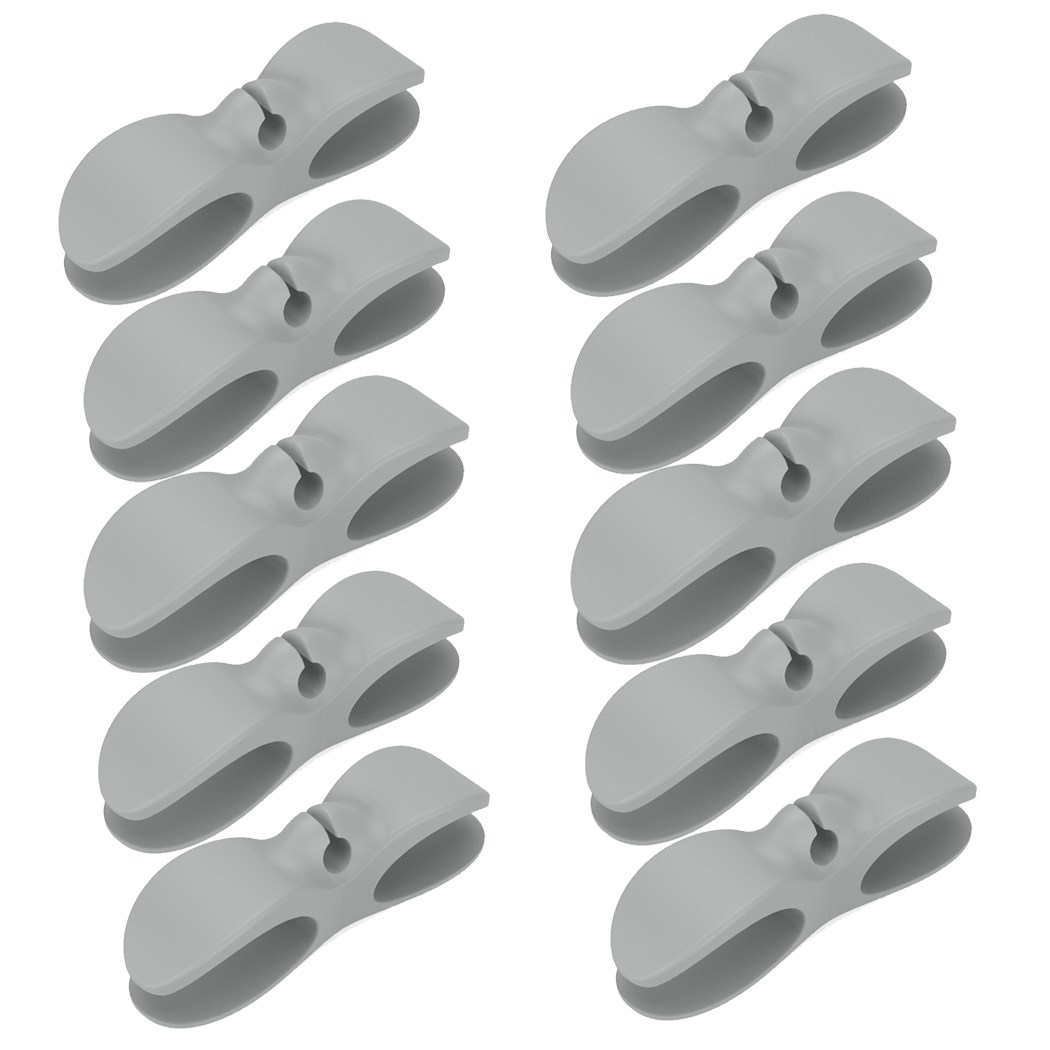 엘케이에이치 플러그 정리 홀더, 그레이, 10개, 현재가 4,900원