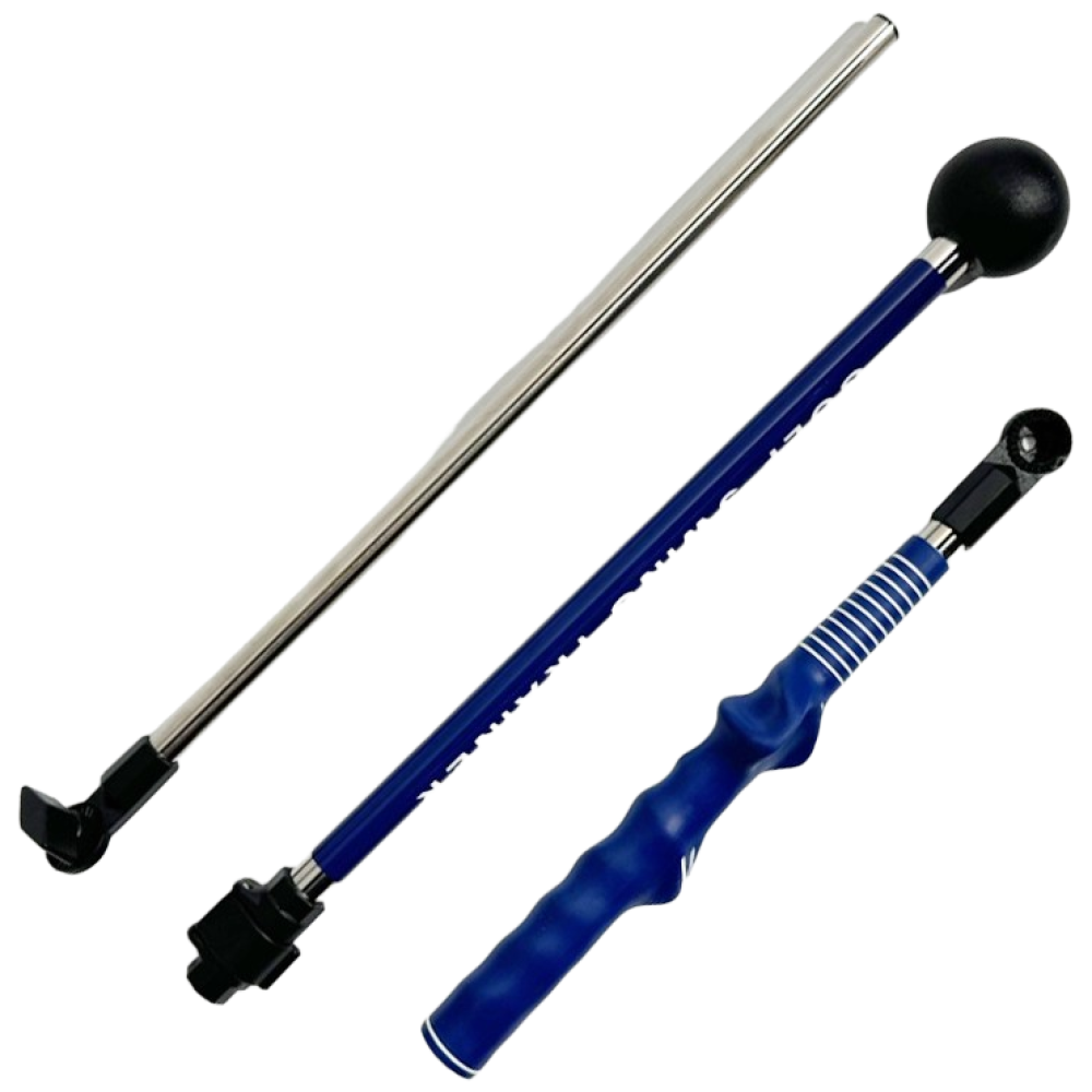 콘티네 바디턴 골프 스윙연습기 이소라 스윙연습기 스윙가이드 치킨윙교정기, 블루, 1개 26,400원