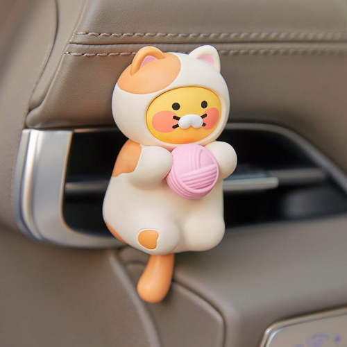 카카오프렌즈 냥냥고양이 춘식이 차량용방향제 캐릭터 송풍구형 피규어 디퓨져 새차선물 귀여운차량용품, 1개, 플로랄 17,000원
