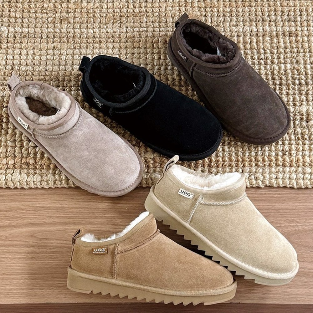 25년 신상 호주정품 에버 AS UGG 나노 클래식 로우컷 앵클 미니멀 남녀공용 미니 양모 양털 겨울 어그 부츠 AS3089 [호주직배송] 75,050원