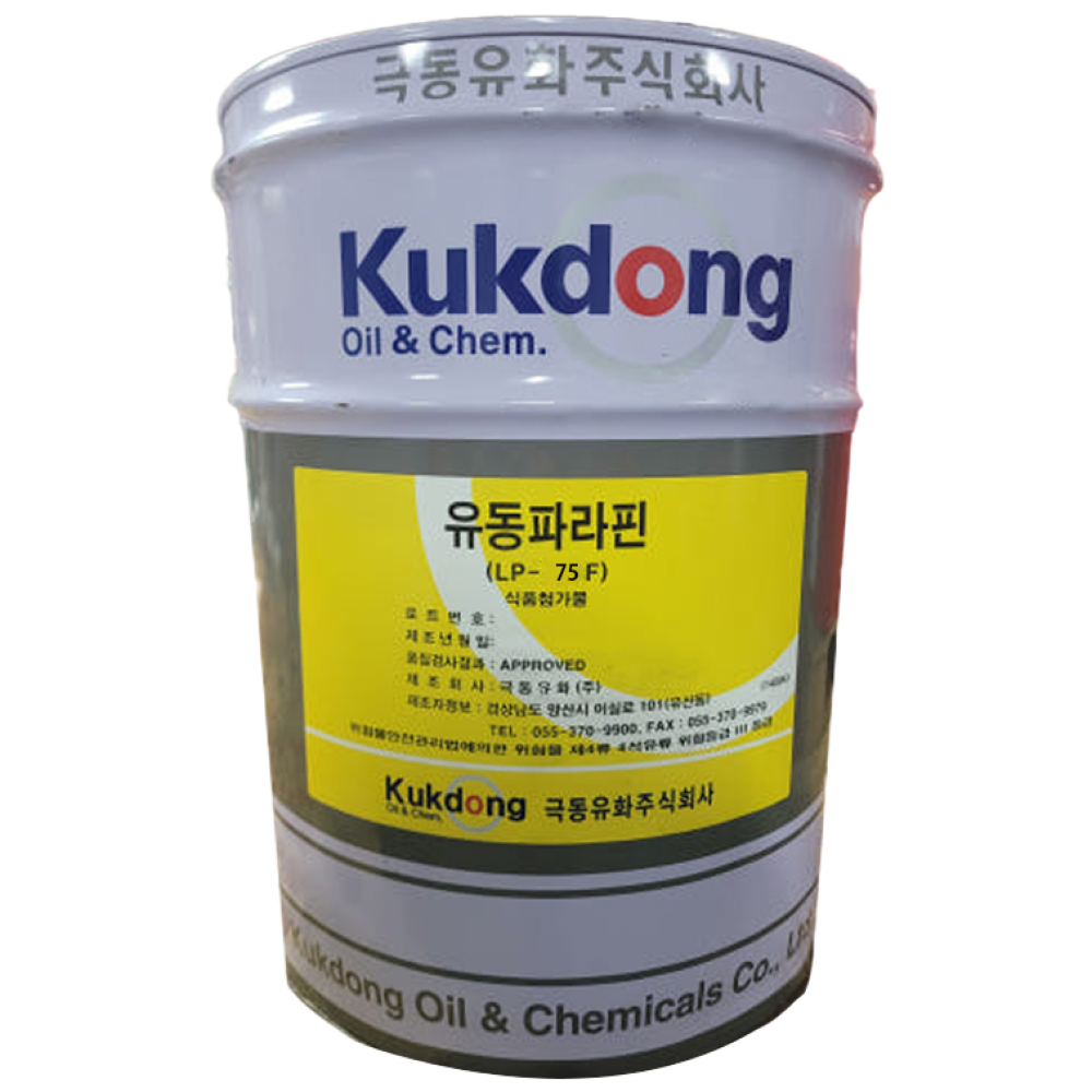 극동유화 유동파라핀오일 식품첨가용 20L LP-75F 75,000원