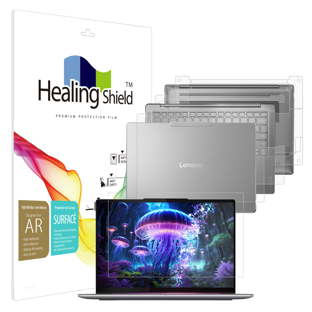 힐링쉴드 레노버 요가 슬림 7 14ILL10 아우라 에디션 AR 고화질 액정보호필름1매 외부3종 67,320원