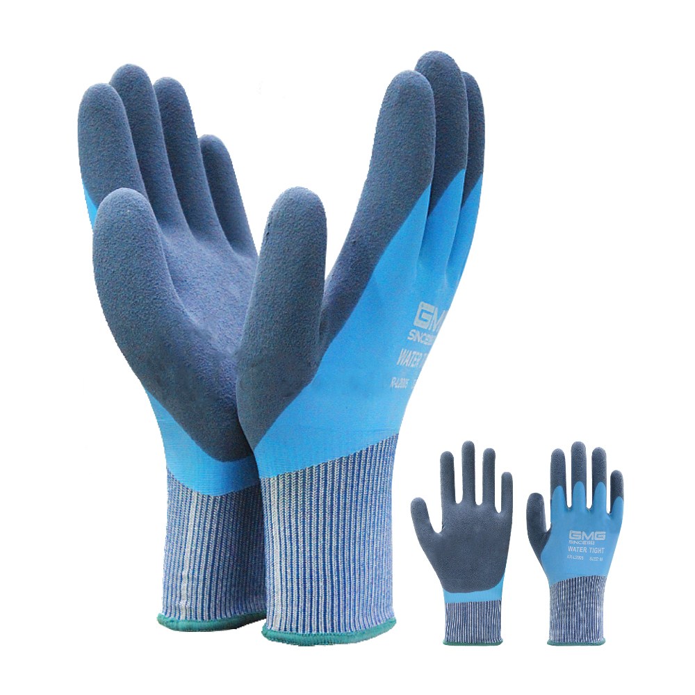 장갑이네 GMG 지엠지 공구왕 황부장 안전 코팅장갑 완전 방수 방유 기능성 워터타이트 KR-L2005, 1개, KR-L2005 2,800원