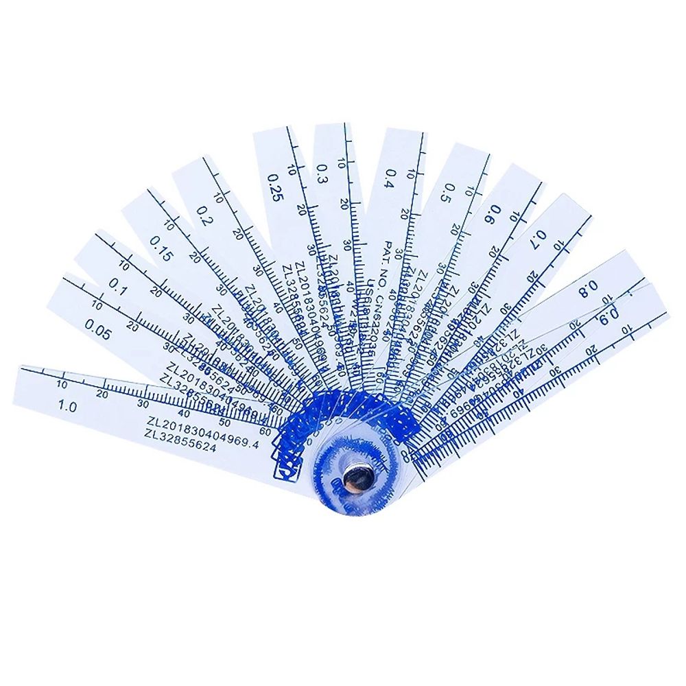 플라스틱 틈새게이지 측정자 산업용 도구 간격 용접갭자 투명 두께 21,090원