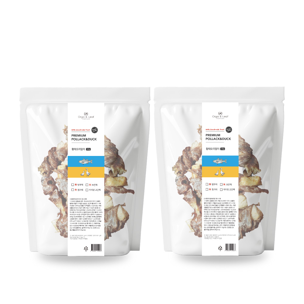 오가앤리프 국내산 무첨가 수제 간식 강아지 육포 12,610원