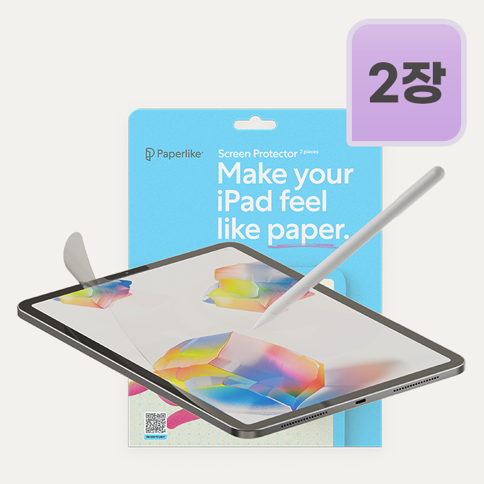 페이퍼라이크 2.1 아이패드 종이질감필름 2매 43,900원