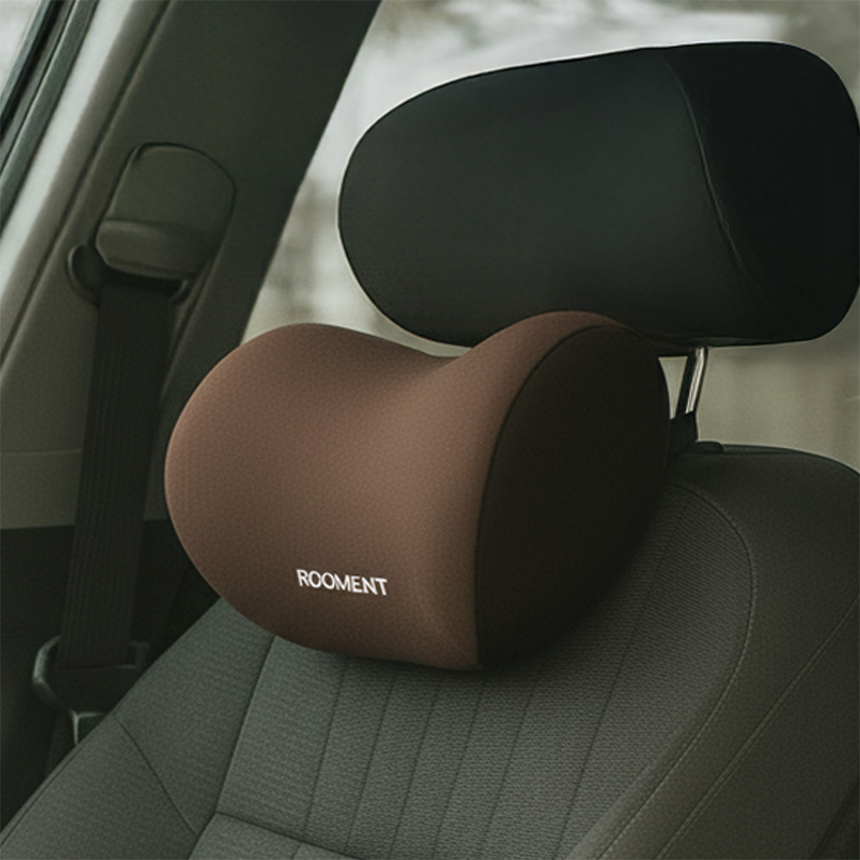 루먼트 자동차 목쿠션 사무실 의자 메모리폼 목베개, 현재가 9,900원