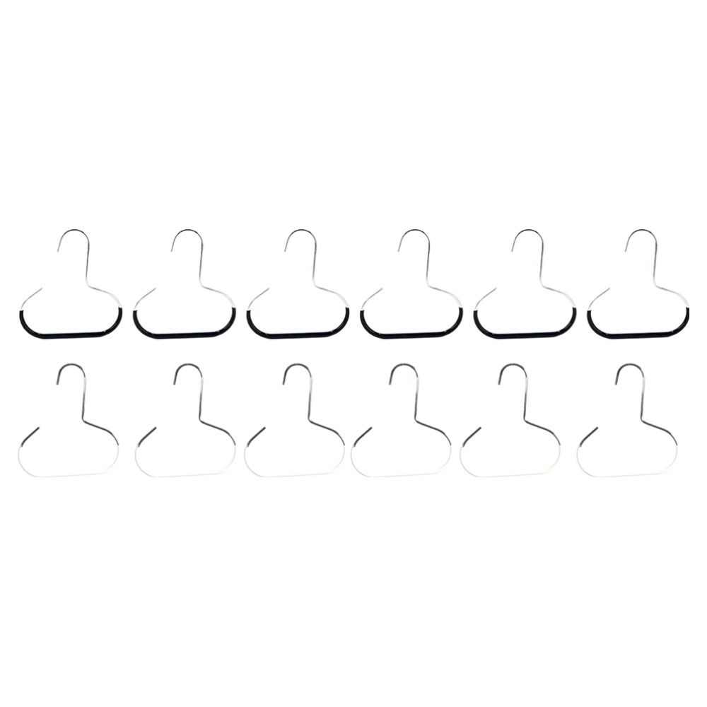 리브리카 만능 다용도 틈새수납 스카프 넥타이 모자걸이 2종 x 6p 세트, 블랙, 화이트, 1세트 7,000원