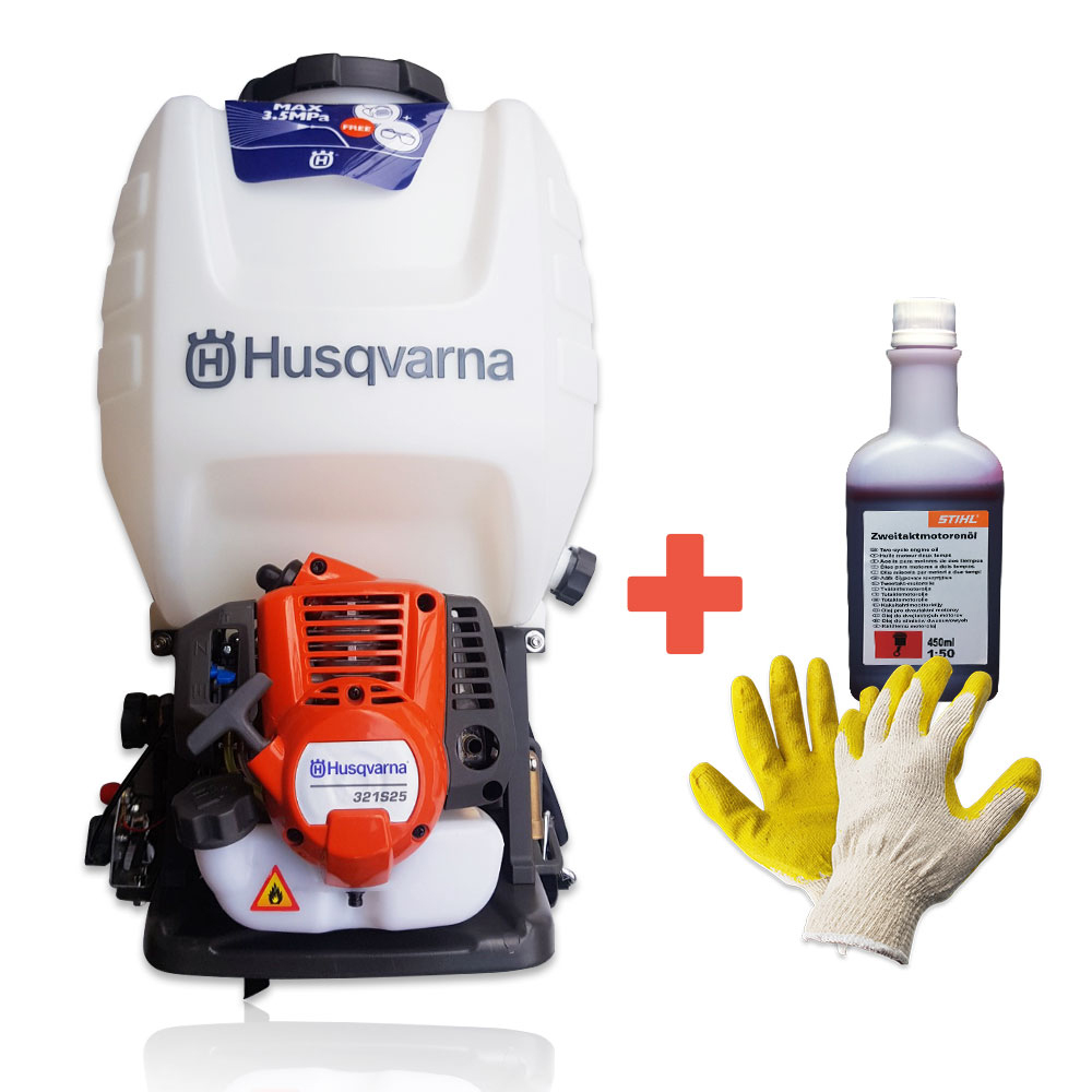 허스크바나 배부식분무기 321S25 + 스틸 엔진오일, 장갑 1타 증정! 동력분무기 제초 원예 255,000원