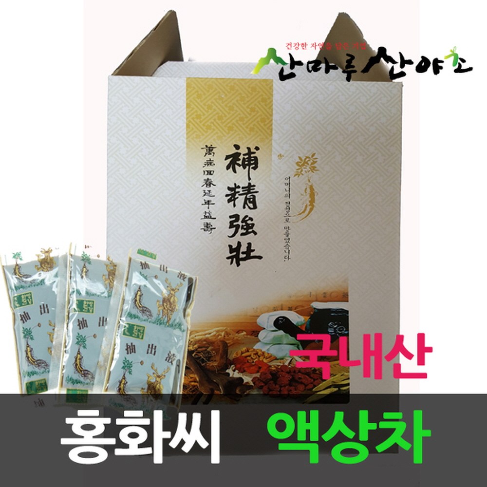 청명약초 홍화씨액상차(110ml*60) 84,660원