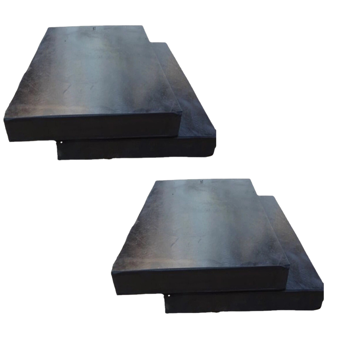 고탄성 방진 고무판 진동 방지 패드 미끄럼방지, 블랙, 4개 14,900원