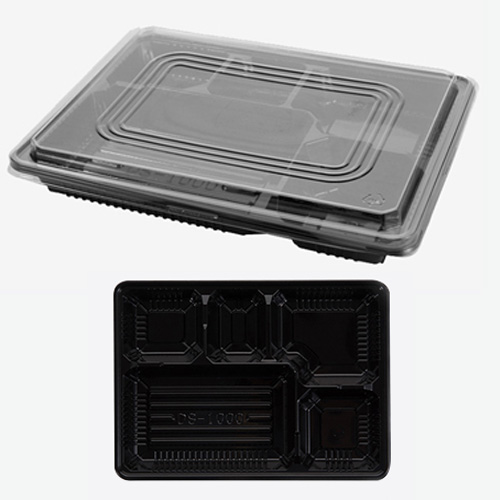 쿡앤락 5칸도시락 돈가스용기, 10개 6,900원