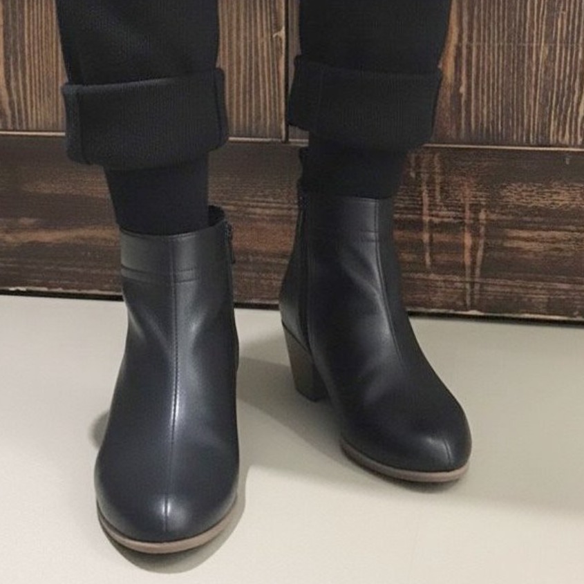 슈앤가비 어텀 브리즈 빈티지 소가죽 앵클부츠 4cm 118,000원