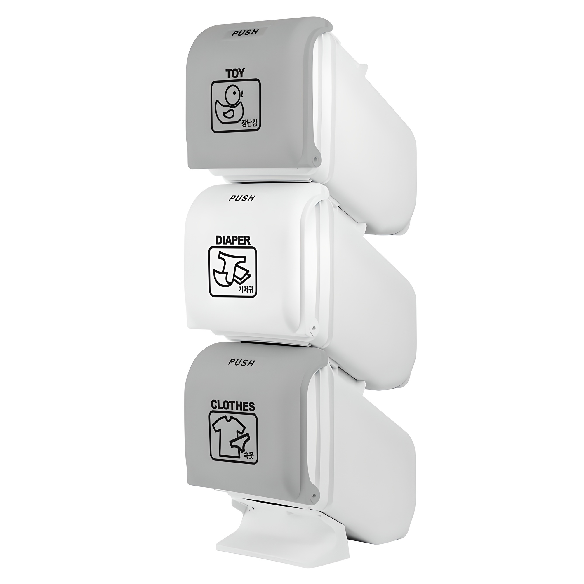 프로메이드 원터치 분리수거함 3단 26,900원