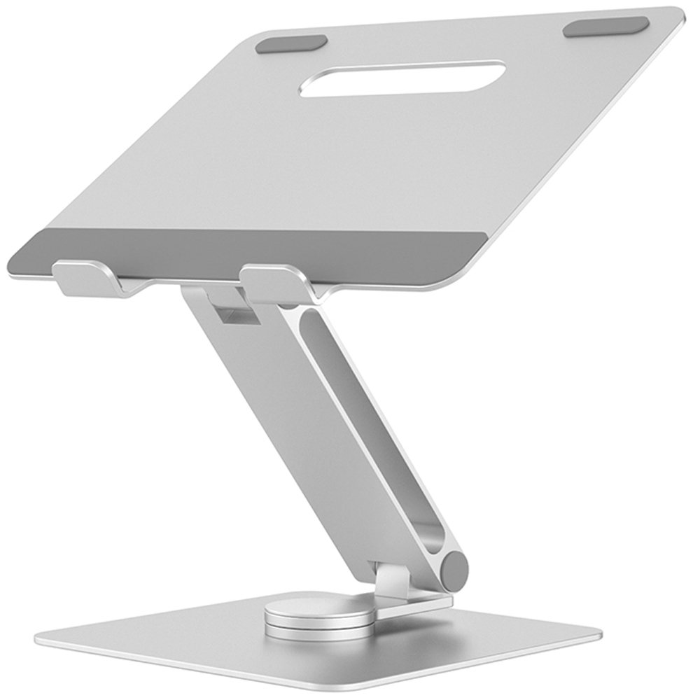 애니클리어 드로잉 로테이션 랩탑 스탠드 알류미늄 거치대 BS-8, 실버, 1개 45,860원