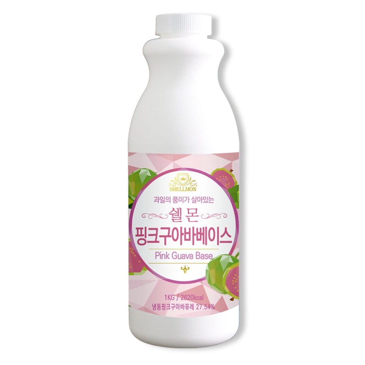 쉘몬 핑크구아바 에이드 농축액 1kg, 1kg, 1개 18,300원