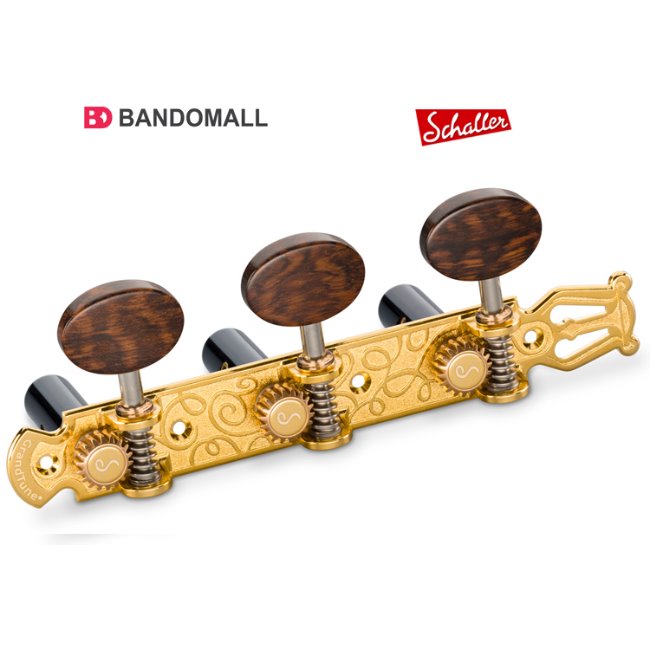 쉘러 클래식기타 헤드머신 Schaller GrandTune Lyla Gold Black GT 429,000원