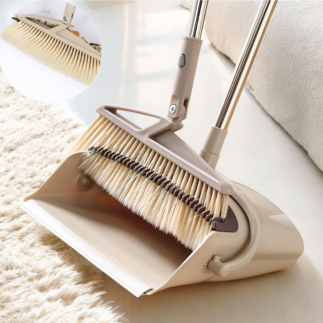 이지플 청소편의 UP 셀프스탠딩 빗자루 + 쓰레받기 11,290원