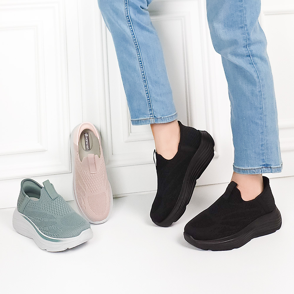 행텐 여성 발편한 한번에 신는 푹신한 슬립온 스니커즈 HT-651 27,800원