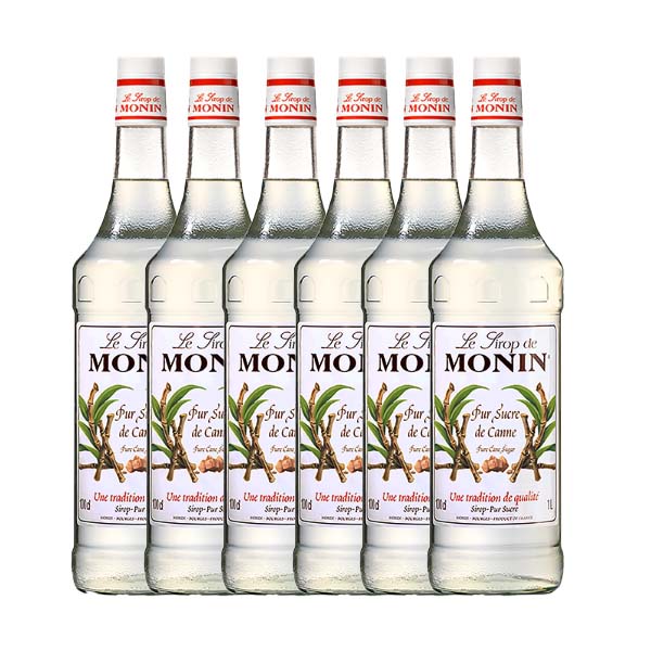 모닌 케인슈거 시럽, 1L, 6개 80,000원