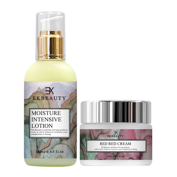 이케이뷰티 보습로션 홍조크림 2종세트 건조피부 민감성 붉은피부를 위한 세트구성 무파라벤 천연제품 68,260원