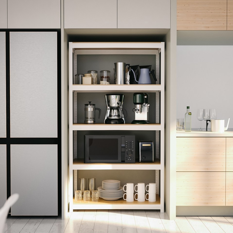 스피드랙 V2 홈던트하우스 5단 (4칸 구성) 선반 모음 98,100원