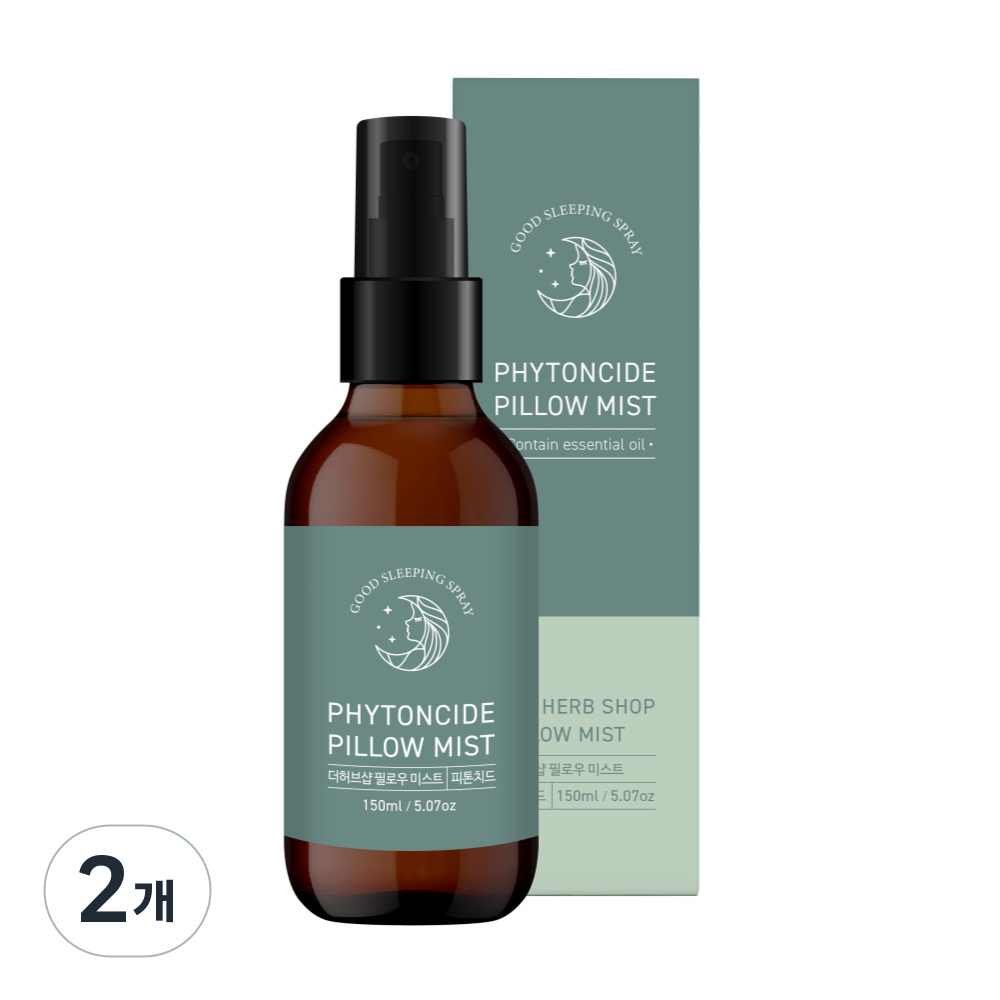 더허브샵 필로우 미스트, 2개, 150ml, 피톤치드 16,830원