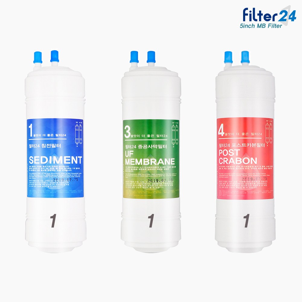 코웨이 CHPI-390L 정수기필터 호환 전체세트 [6인치 1+1+1 중공사막] 32,940원