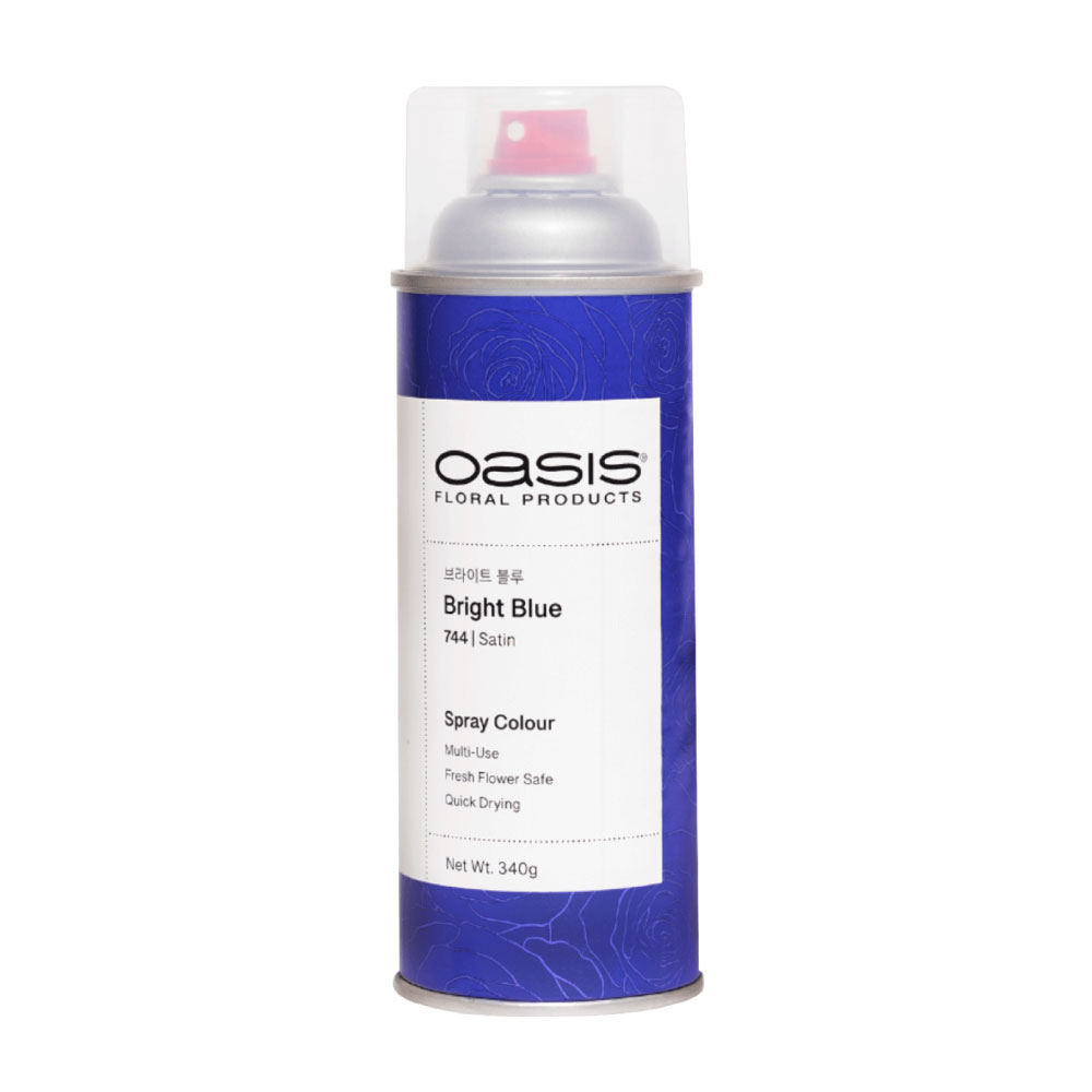 OASIS Spray 생화전용 오아시스 스프레이 플라워 컬러 스프레이 27-브라이트블루(744) 25,500원