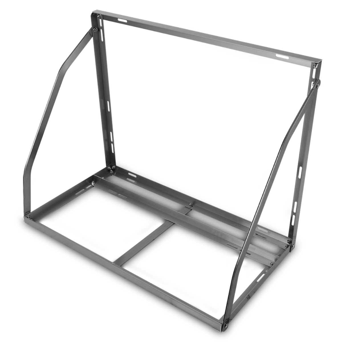 라운드) 에어컨 실외기 앵글 설치대 거치대 (밴드세트포함), R-1050, 1개 58,500원