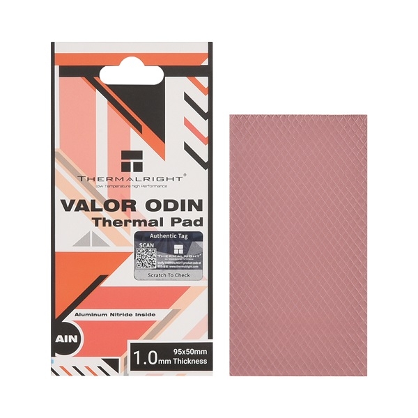 Thermalright Thermalright VALOR ODIN THERMAL PAD 95x50 서린 (1.0mm) 12,340원
