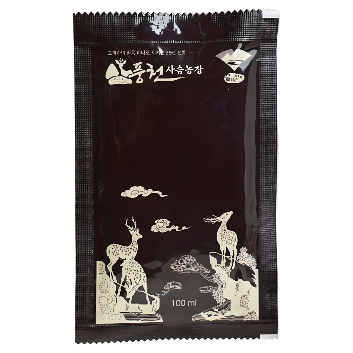 풍천사슴농장 녹용액 국내산 녹용 진액 즙 엑기스 생녹용 원기회복 100MLX60포 1상자, 1개, 1.98L, 상대 229,000원