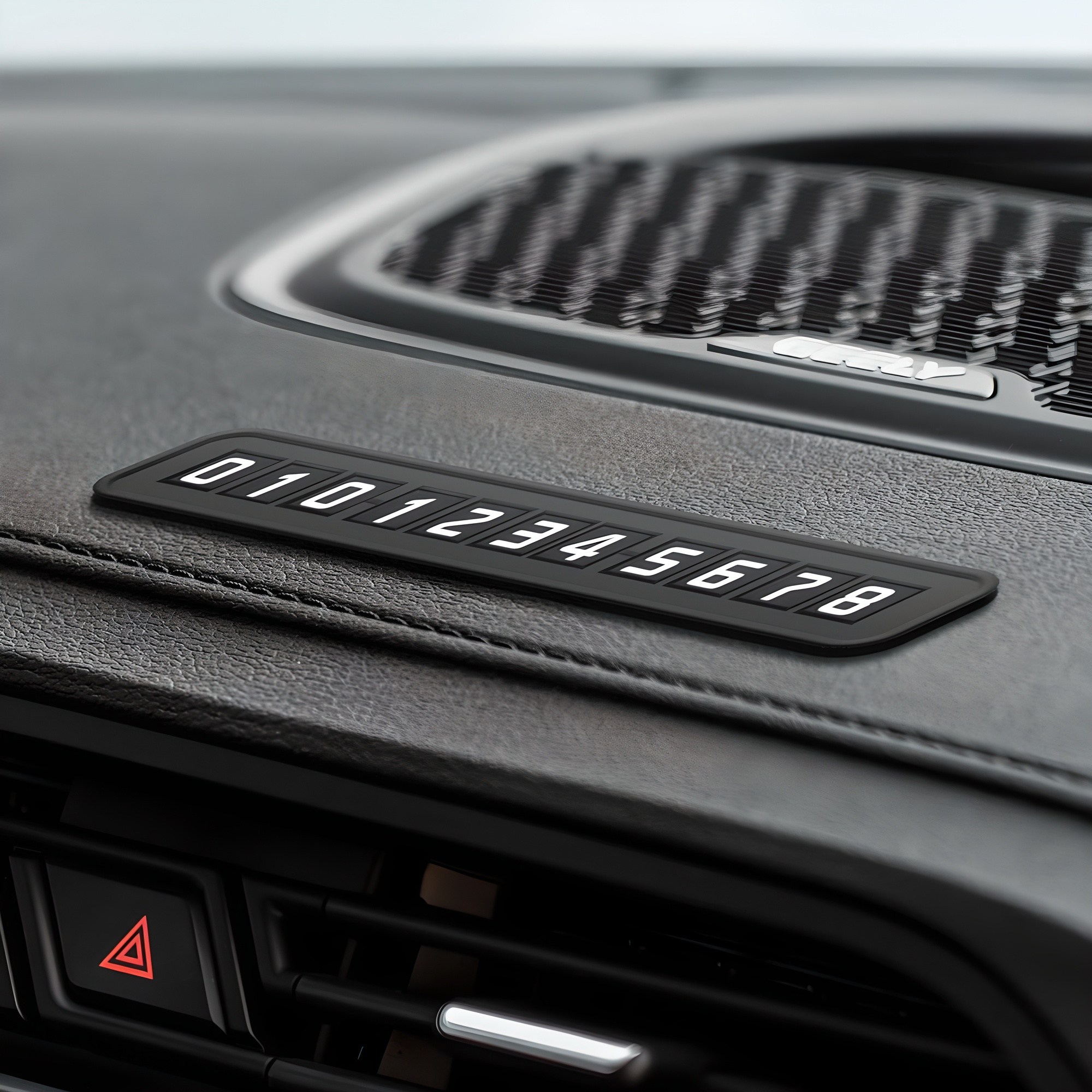 시크릿 논슬립 주차알림판, 블랙, 2개 6,140원